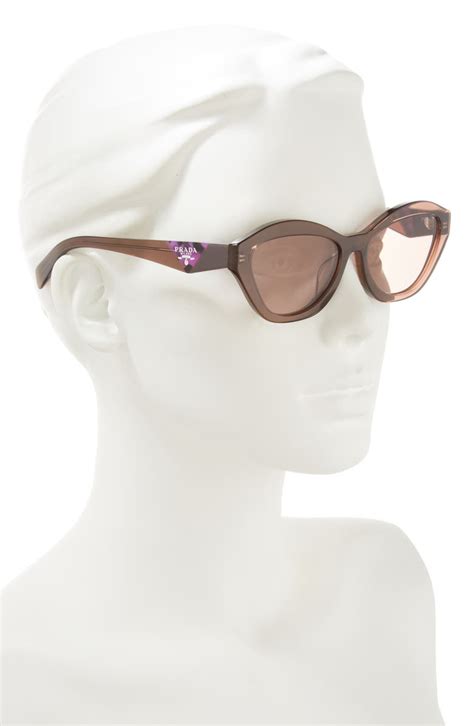 prada 55mm butterfly sunglasses